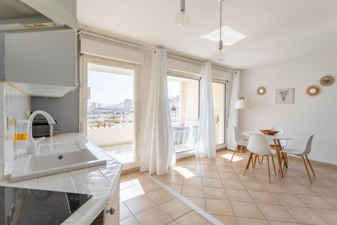 Appartement Standing Marseille 2 Chambres 6 Pers Clim Parking Jo Exterior foto